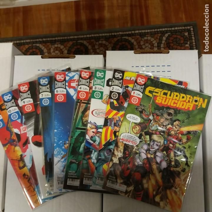 Tebeos: ESCUADR&Oacute;N SUICIDA Completa 11 ejemplares ECC - Foto 1