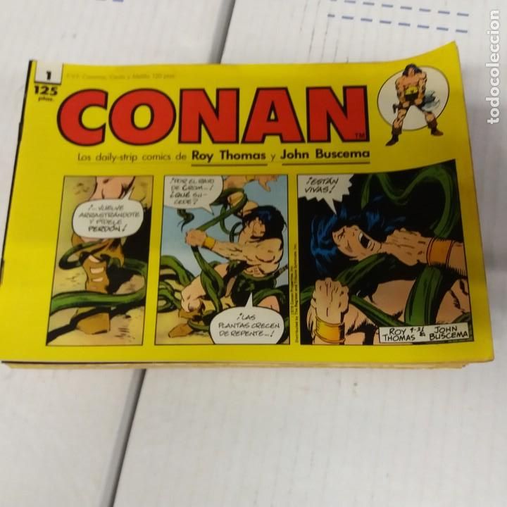 Tebeos: Conan Tiras de prensa Completa 12 ejemplares Planeta - Foto 1