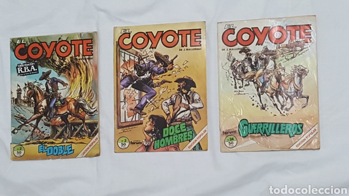 Tebeos: LOTE 3 N&Uacute;MEROS EL COYOTE - Foto 3