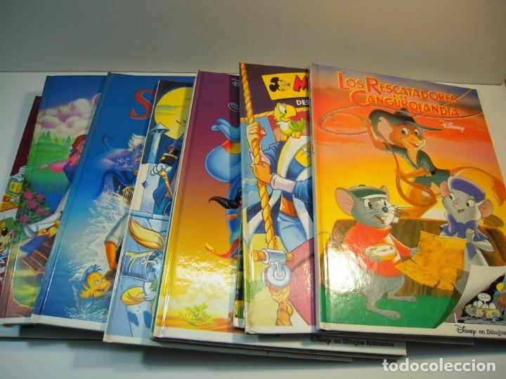 Tebeos: lote 9 tomos coleccion disney en dibujos - Foto 1
