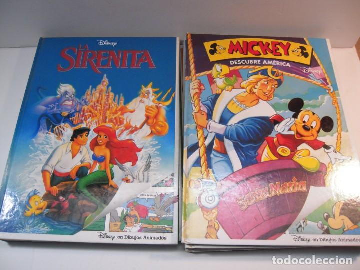 Tebeos: lote 9 tomos coleccion disney en dibujos - Foto 4