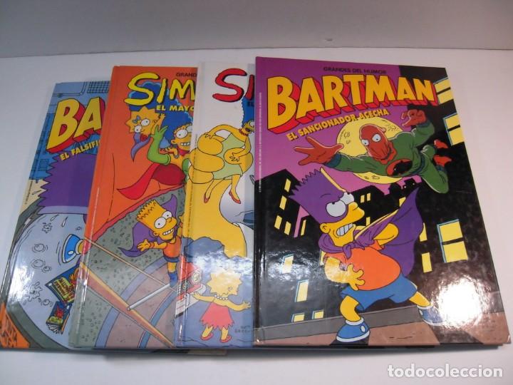 Tebeos: 4 tomos de los simpson - Foto 1