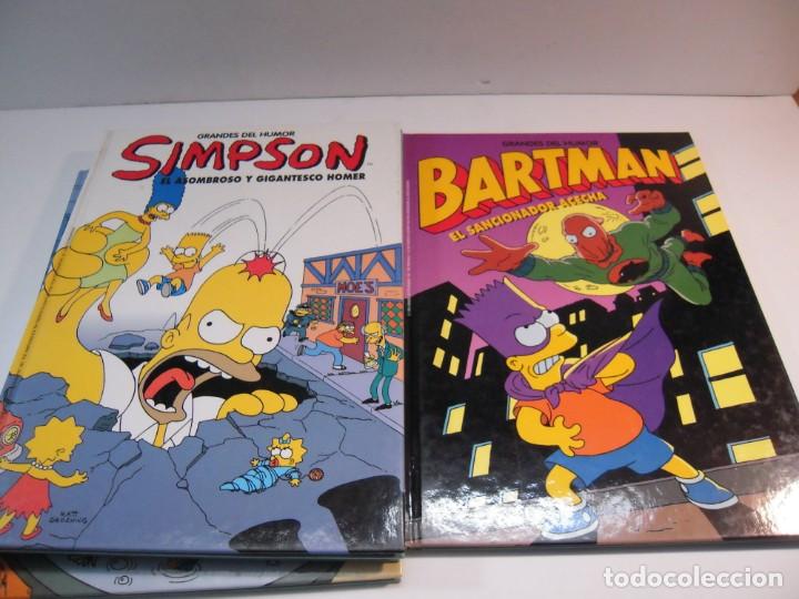 Tebeos: 4 tomos de los simpson - Foto 2