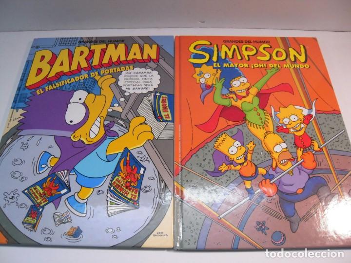 Tebeos: 4 tomos de los simpson - Foto 3