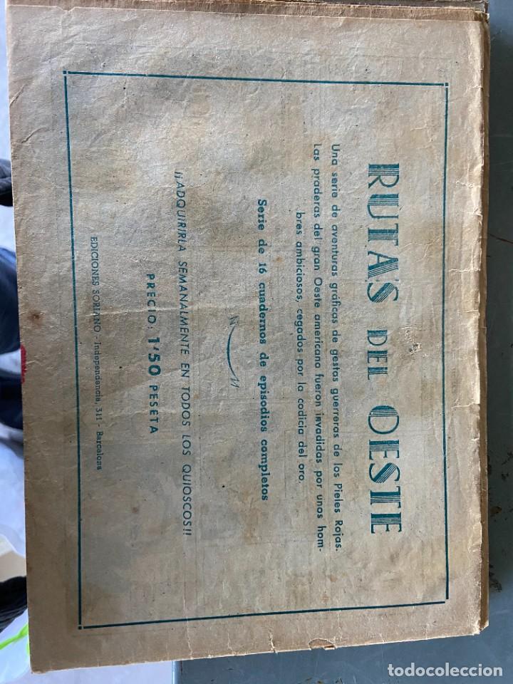 Tebeos: rutas del oeste completa 16 numeros original bolsa 1 - Foto 2
