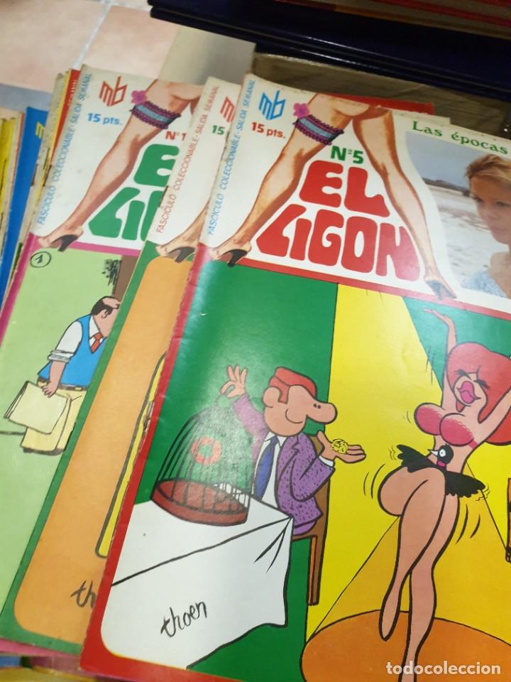 Tebeos: EL LIGON (lote de 15 comics ) - Foto 1