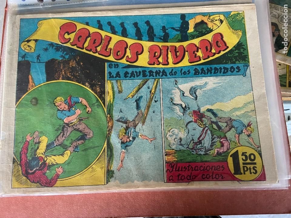 Tebeos: CARLOS RIVERA COMPLETA BUEN ESTADO BOLSA 3 - Foto 3