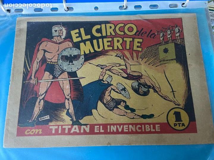 Tebeos: titan el invencible bolsa 8 - Foto 1