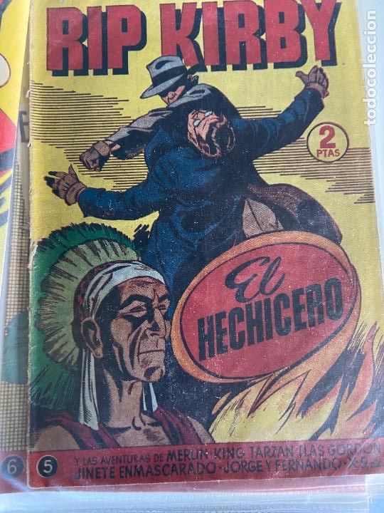 Tebeos: rip kirby hispanoamericana impecable original suelta - Foto 3