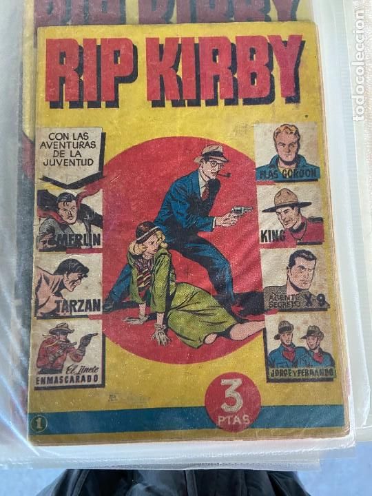Tebeos: rip kirby hispanoamericana impecable original suelta - Foto 1