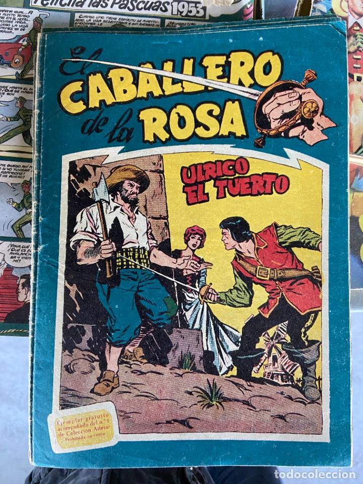 Tebeos: EL CABALLERO DE LA ROSA COMPLETA BOLSA 14 - Foto 1
