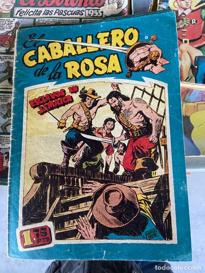 Tebeos: EL CABALLERO DE LA ROSA COMPLETA BOLSA 14 - Foto 2