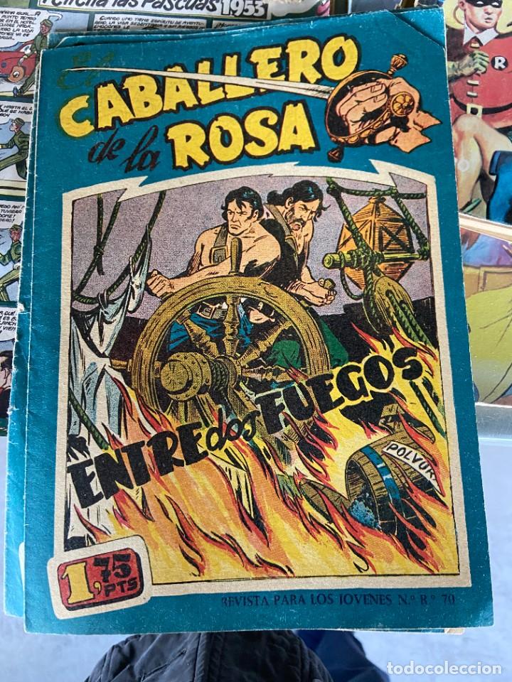 Tebeos: EL CABALLERO DE LA ROSA COMPLETA BOLSA 14 - Foto 3