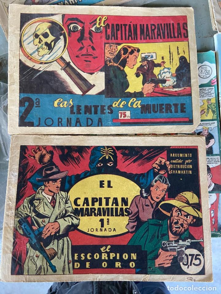 Tebeos: CAPITAN MARAVILLAS COMPLETA BOLSA 15 - Foto 2
