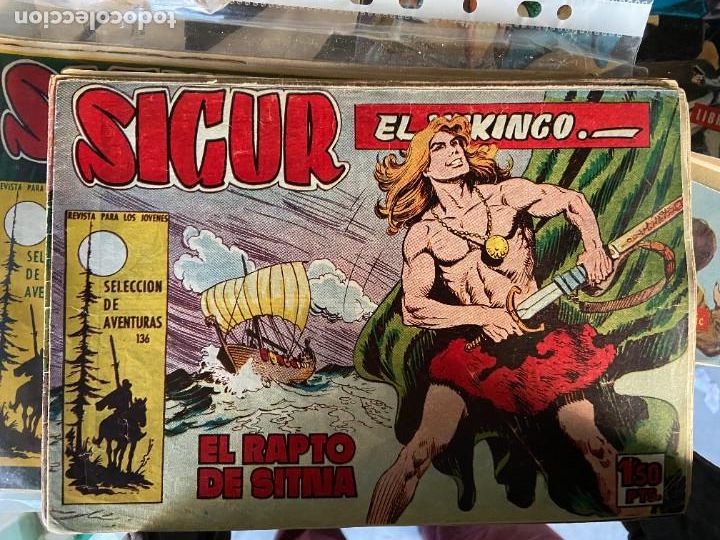 Tebeos: sigur el vikingo completa bolsa 21 - Foto 2