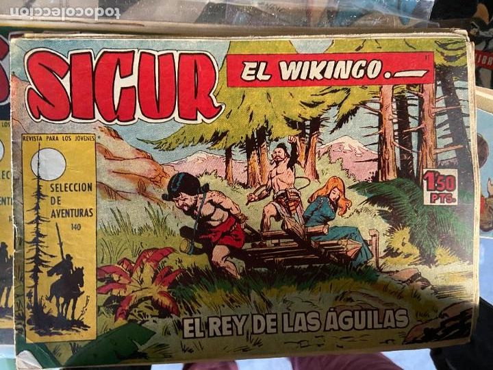 Tebeos: sigur el vikingo completa bolsa 21 - Foto 3