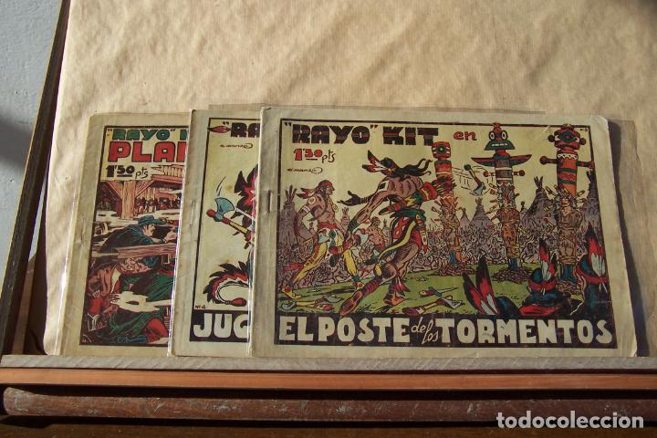 Tebeos: Toray,- Rayo Kit completa con almanaque Original - Foto 2