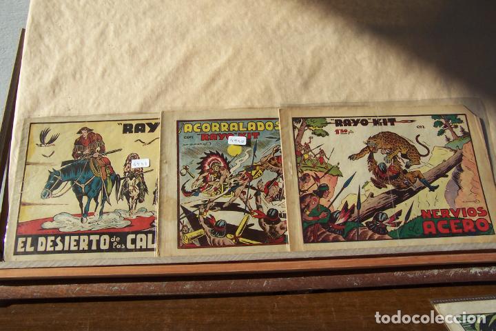 Tebeos: Toray,- Rayo Kit completa con almanaque Original - Foto 4