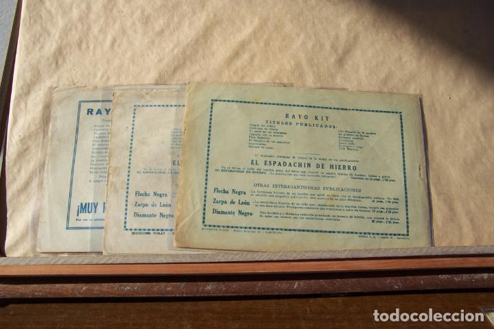 Tebeos: Toray,- Rayo Kit completa con almanaque Original - Foto 9