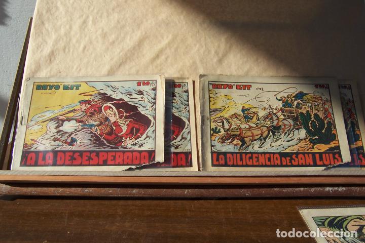 Tebeos: Toray,- Rayo Kit completa con almanaque Original - Foto 14