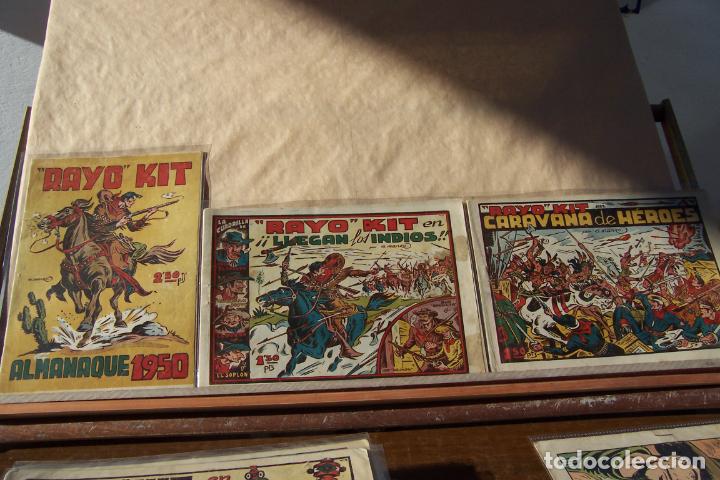 Tebeos: Toray,- Rayo Kit completa con almanaque Original - Foto 1