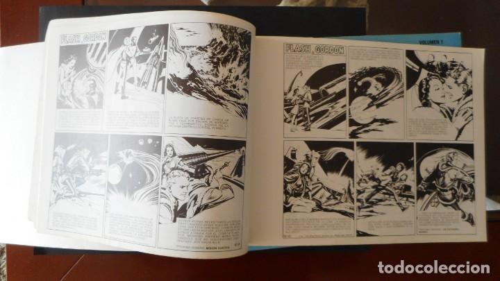 Tebeos: COLECCI&Oacute;N COMPLETA DE FLASH GORDON DE MAC RABOY (8 TOMOS) - Foto 2