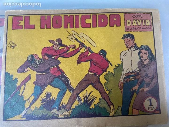 Tebeos: david de la policia montada completa bolsa 23 - Foto 2