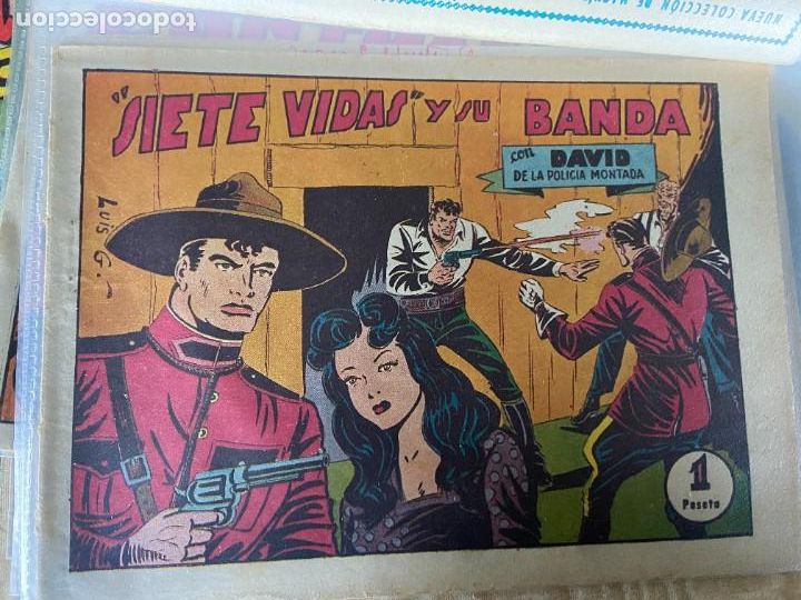 Tebeos: david de la policia montada completa bolsa 23 - Foto 3