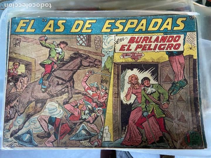 Tebeos: AS DE ESPADAS COMPLETA CORRECTA bolsa 24 - Foto 2