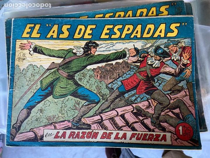 Tebeos: AS DE ESPADAS COMPLETA CORRECTA bolsa 24 - Foto 3