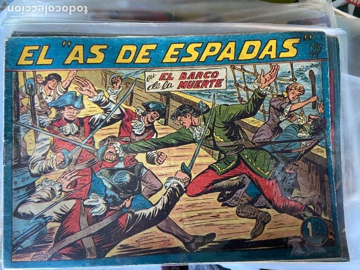 Tebeos: AS DE ESPADAS COMPLETA CORRECTA bolsa 24 - Foto 4