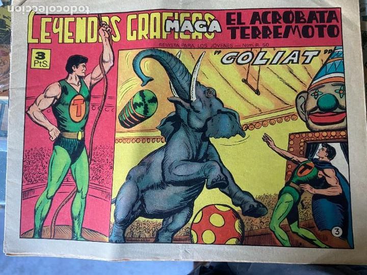 Tebeos: acrobata terremoto completa correcta bolsa 25 - Foto 2