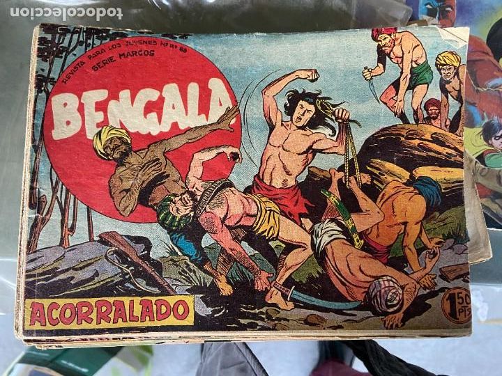 Tebeos: BENGALA 2&ordf; COMPLETA 45 EJEMPLARES CORRECTOS BOLSA 26 - Foto 2