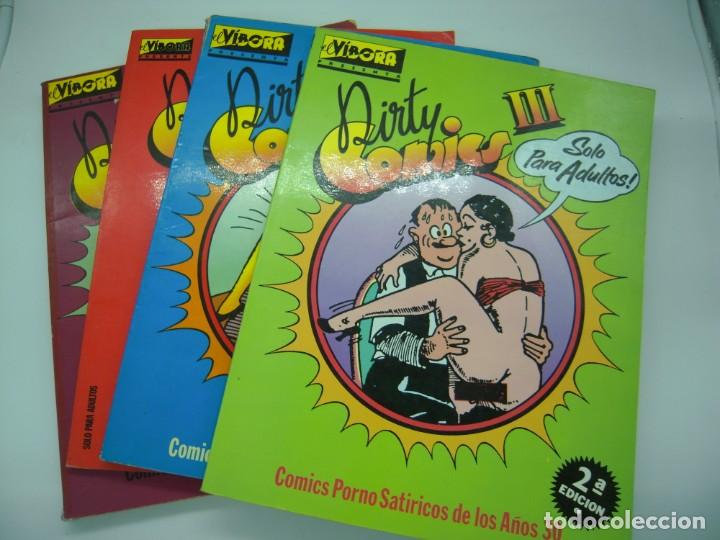 Tebeos: lote 4 el vibora dirty comics - Foto 1