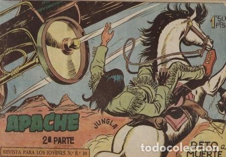 Tebeos: APACHE 2&ordf; PARTE ( MAGA ) ORIGINALES 1960-1961 LOTE - Foto 42