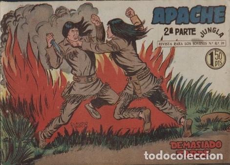 Tebeos: APACHE 2&ordf; PARTE ( MAGA ) ORIGINALES 1960-1961 LOTE - Foto 44