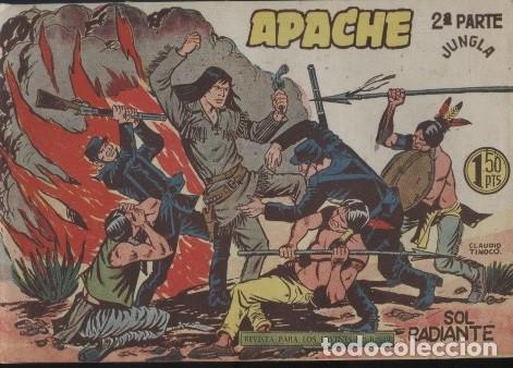 Tebeos: APACHE 2&ordf; PARTE ( MAGA ) ORIGINALES 1960-1961 LOTE - Foto 45