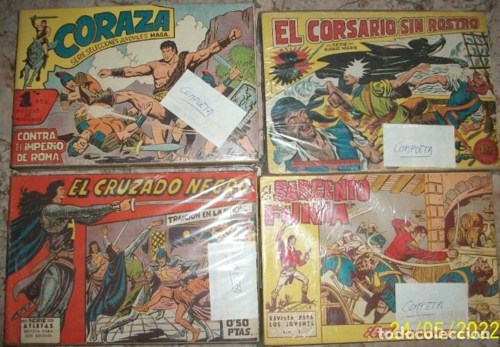 Tebeos: Lote de 4 Colecciones completas - Foto 1