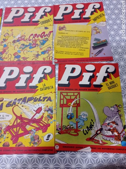 Tebeos: Lote Pif ,11 semanarios juvenil. - Foto 2
