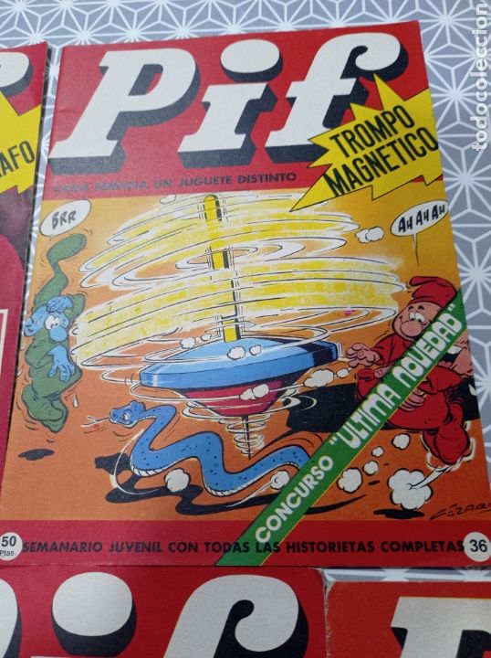 Tebeos: Lote Pif ,11 semanarios juvenil. - Foto 8