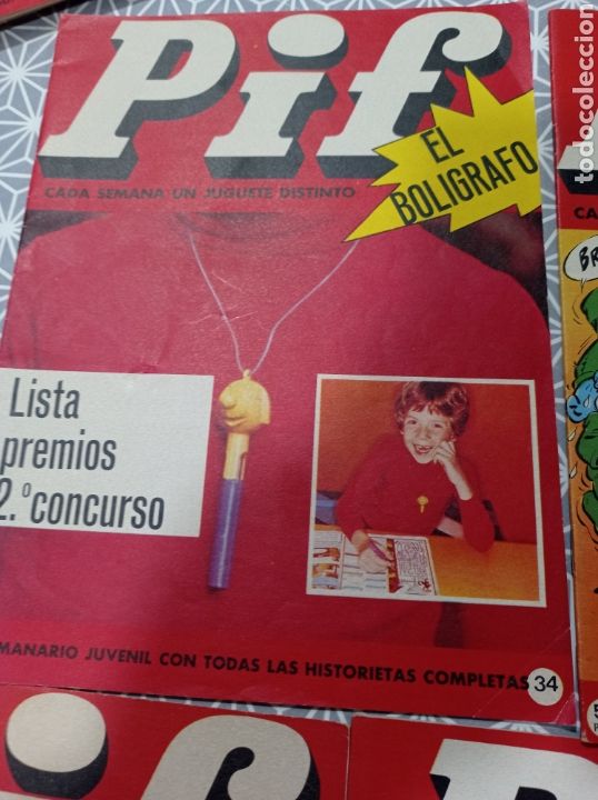 Tebeos: Lote Pif ,11 semanarios juvenil. - Foto 9