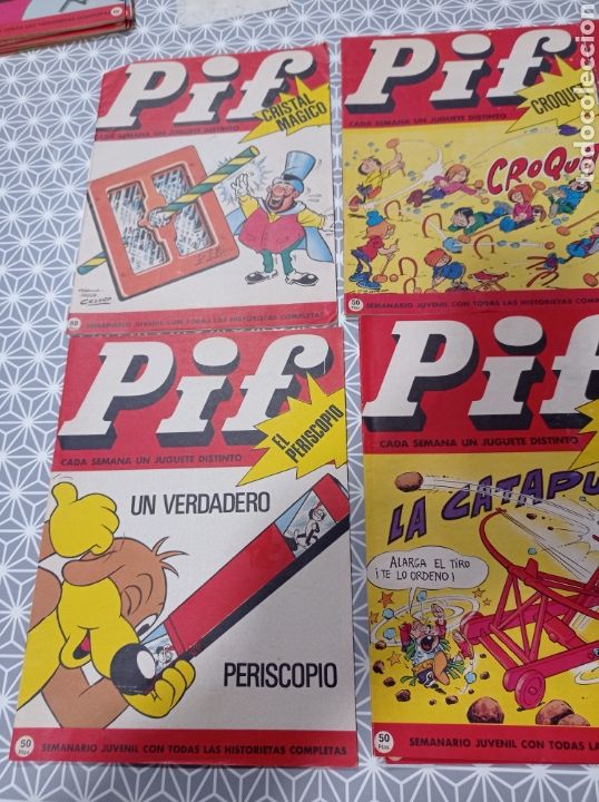 Tebeos: Lote Pif ,11 semanarios juvenil. - Foto 1