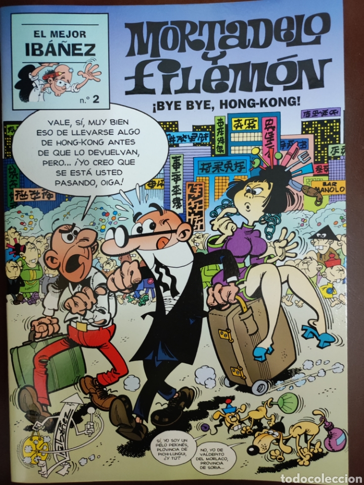 Tebeos: Mortadelo y Filem&oacute;n n&deg;2 bye bye Honkong - Foto 1