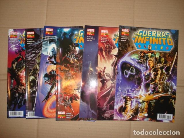 Tebeos: Guerras del infinito, 2018, completa, 7 n&uacute;meros, Panini, impecable - Foto 1