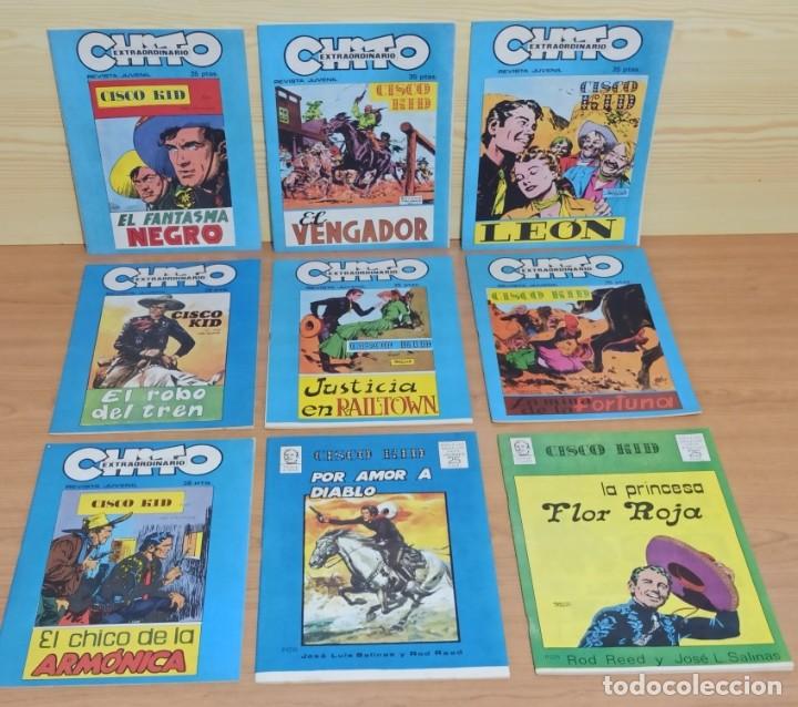 Tebeos: CISCO KID - 9 N&Uacute;MEROS A&Ntilde;O 1976 DE KIOSKO. - Foto 1