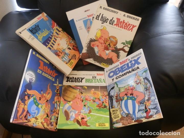 Tebeos: 6 t&iacute;tulos de las Aventuras de Asterix. - Foto 1