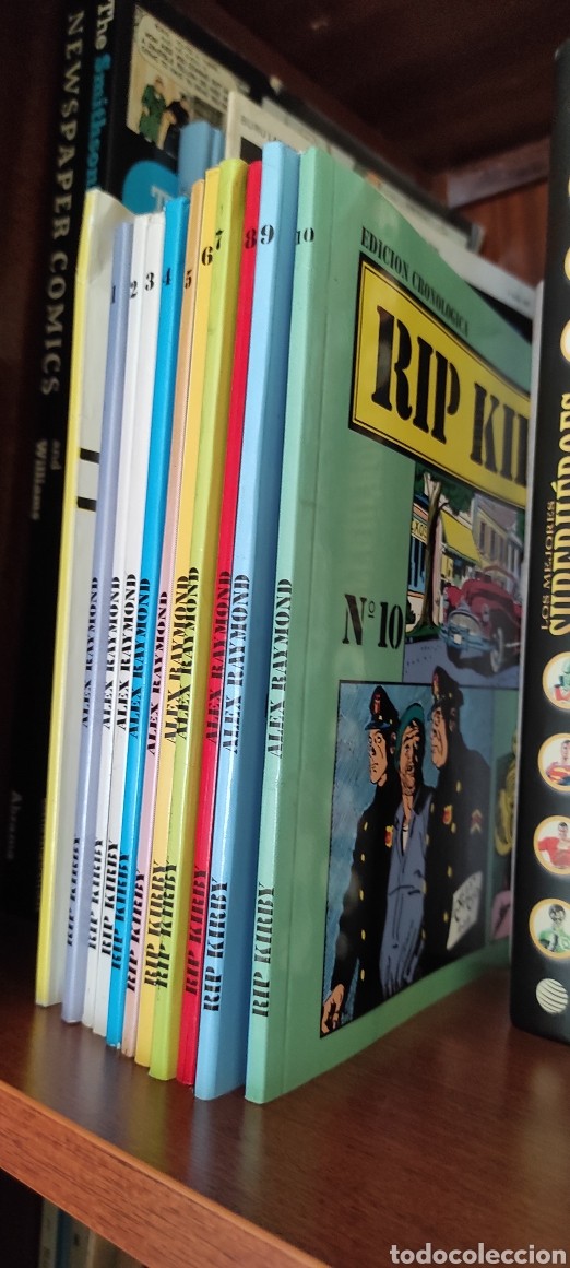 Tebeos: Rip Kirby, Ediciones Eseuve, 10 n&uacute;meros - Foto 1