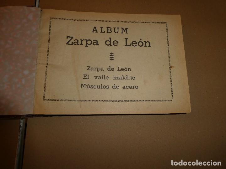 Tebeos: zarpa de le&oacute;n, colecci&oacute;n completa encuadernada en un tomo, original - Foto 2
