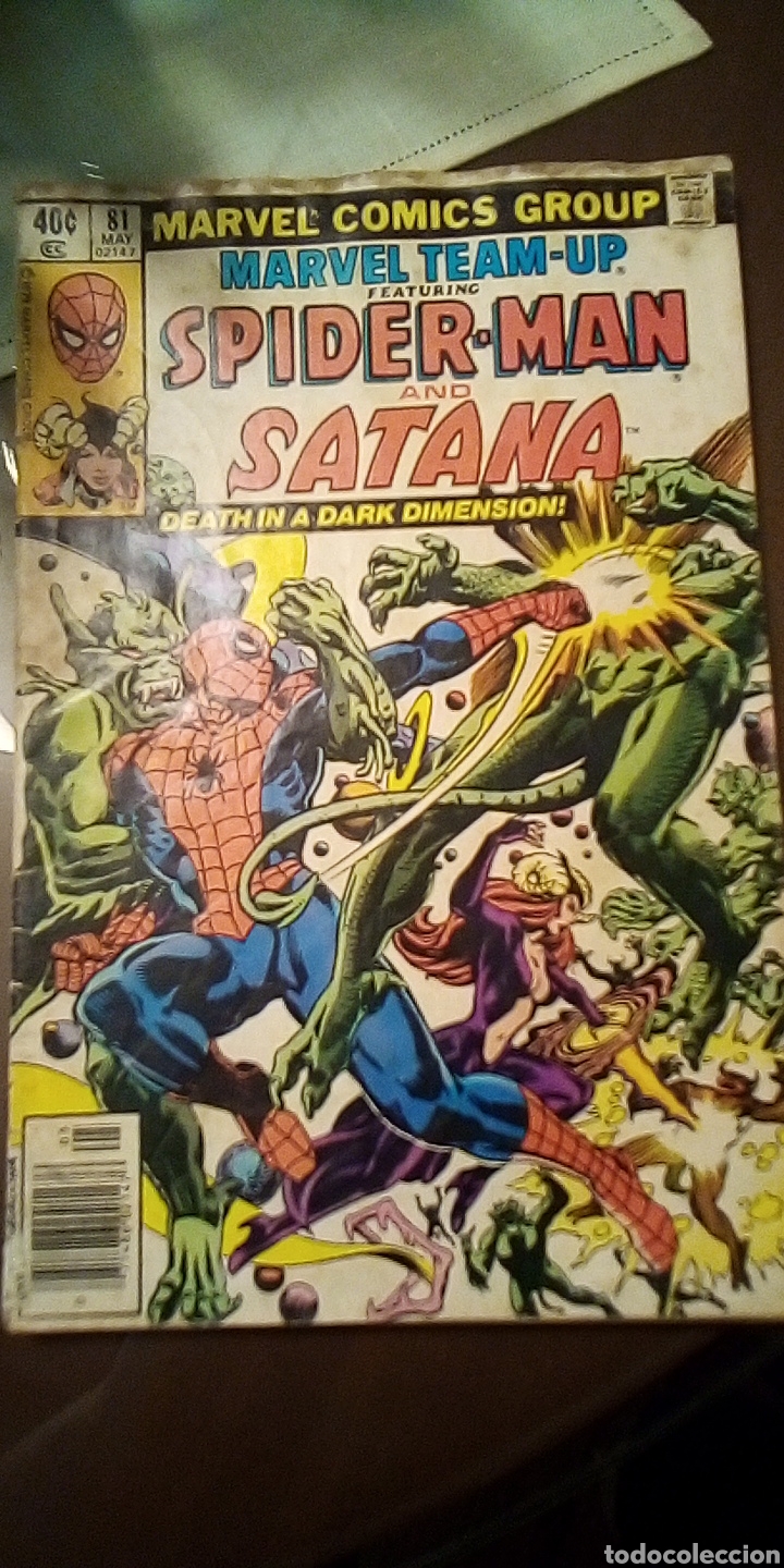 Tebeos: SPIDERMAN COMIC MARVEL 1979 MAYO N&deg; 81 en ingl&eacute;s - Foto 2
