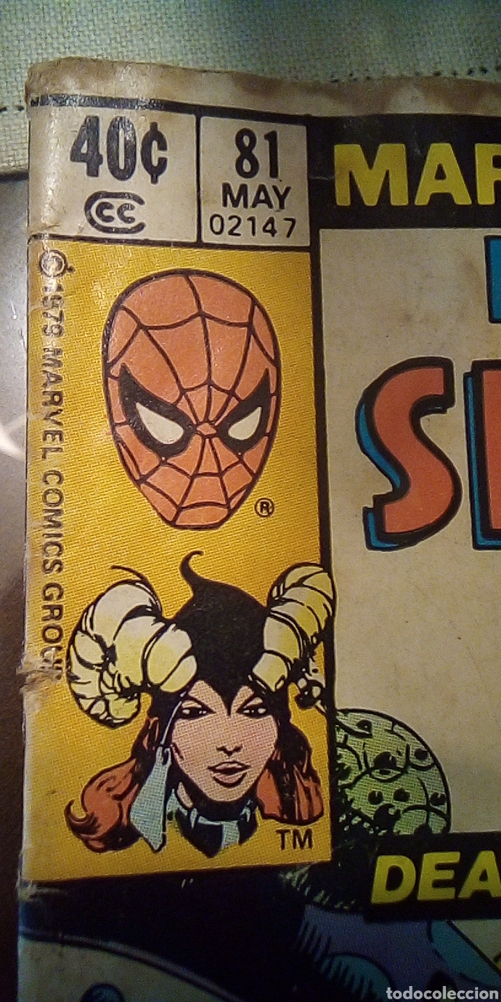 Tebeos: SPIDERMAN COMIC MARVEL 1979 MAYO N&deg; 81 en ingl&eacute;s - Foto 1